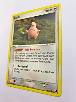 Pokemon Card - Cleffa 21/115 EX Unseen Forces *EX* Rare - Image 5
