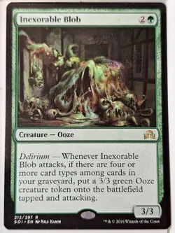 Inexorable Blob - Shadows Over Innistrad - Magic the Gathering MTG Nice! - Image 1
