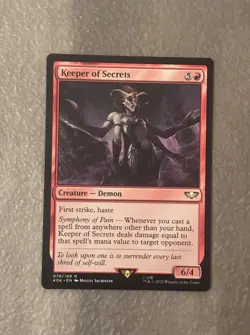 MTG ** Keeper of Secrets ** Universes Beyond: Warhammer 40,000 - Image 1