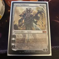 AJANI GOLDMANE M11 Magic 2011 MTG White Planeswalker MYTHIC RARE - Image 1