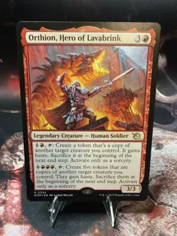 Orthion, Hero of Lavabrink | MOM 334 | Legendary Creature | MTG - Image 1