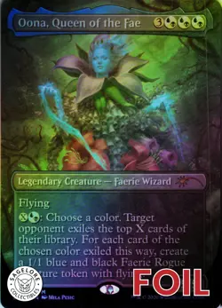 MTG Oona, Queen of the Fae (54) | NM Foil | Secret Lair Women's Day {SLD} - Image 1