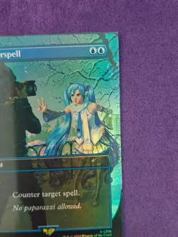 1x Counterspell, Foil, Hatsune Miku Secret Lair 1589, MTG NM - Image 2