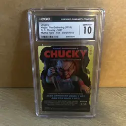 2024 MTG CHUCKY | CGC 10 Gem Mint | Secret Lair Drop #1807 Foil MYTHIC RARE - Image 1