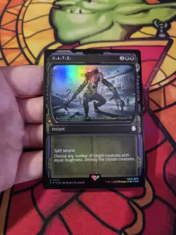 V.A.T.S. (Showcase) Universes Beyond: Fallout Foil MTG NM - Image 1