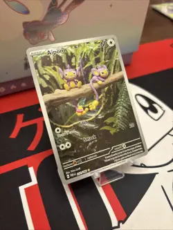Pokemon TCG Aipom Paradox Rift 211/182 Holo Illustration Rare Card NM Condition - Image 2