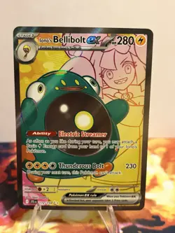 Pokemon TCG - Ionos Bellibolt Ex Journey Together Full Art 172/159 NM - Image 2
