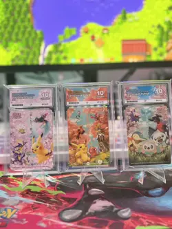 2020-21-22 Pokemon Let’s have Fun Promo Sticker Card Ace 10 Japanese SEQUENTIAL - Image 2