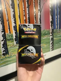 Pokemon TCG: Mega Evolution Half-Booster Box - Sealed (18 Packs) - Image 1