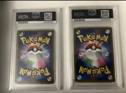 PSA 10 Pikachu 227/S-P Cramorant 226/S-P Sequential Set Stamp Box Pokemon Card - Image 2
