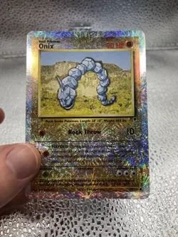 Pokemon English Onix 84/110 Legendary Collection REVERSE Holo LP-NM! - Image 1
