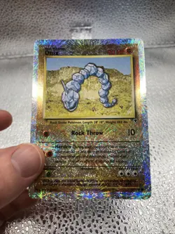 Pokemon English Onix 84/110 Legendary Collection REVERSE Holo LP-NM! - Image 2