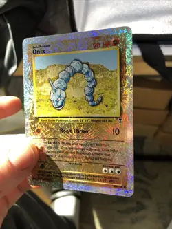 Pokemon English Onix 84/110 Legendary Collection REVERSE Holo LP-NM! - Image 3