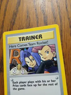2000 Pokemon Trainer Here Comes Team Rocket Holo 15/82 - Image 2