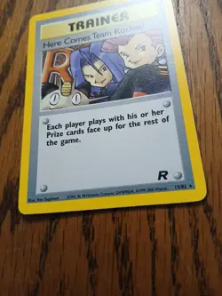 2000 Pokemon Trainer Here Comes Team Rocket Holo 15/82 - Image 3