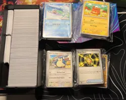 Pokemon SV/Mega Evolution 1000+ Bulk Lot Common/Uncommon/Rare/Reverse/Holo NM - Image 1