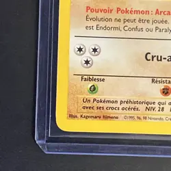 Aerodactyl (Ptera) - French 1st Edition 1/62 Fossil Pokemon TCG - Holo Rare - Image 3