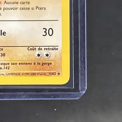 Aerodactyl (Ptera) - French 1st Edition 1/62 Fossil Pokemon TCG - Holo Rare - Image 4