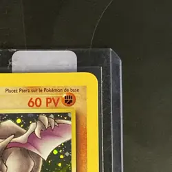 Aerodactyl (Ptera) - French 1st Edition 1/62 Fossil Pokemon TCG - Holo Rare - Image 5