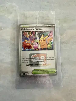 Pokemon SEALED Celebratory Fanfare - 2025 Ace Trainer Reward Promo - TCG - Image 4