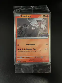 Pokemon Phantasmal Flames Reshiram 017/094 Promo Stamped Sealed TCG - Image 1