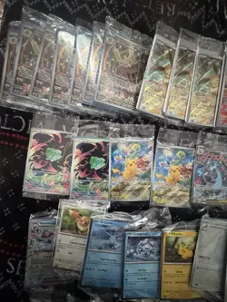 LOT OF 43 POKEMON SEALED PROMOS VARIETY OF SETS PHANTASMAL FLAMES AND MORE - Image 2
