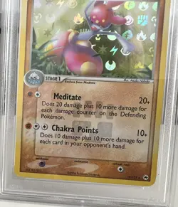 Medicham EX Hidden Legends Reverse Holo 10/101 PSA 8 Mint Pokemon 2004 - Image 2