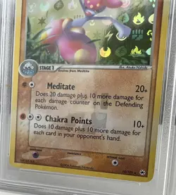 Medicham EX Hidden Legends Reverse Holo 10/101 PSA 8 Mint Pokemon 2004 - Image 3