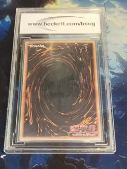 YUGIOH GRAVEDIGGER GHOUL LOB-065 - 2002 BCCG BECKETT GEM MINT 10 - Image 2