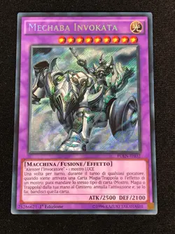Yugioh Invoked Mechaba FUEN-IT032 1st Secret (NM) Italian - Image 1