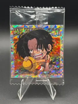 Luffy and Ace SW11-28 GR One Piece Wafer Sticker Japanese - Image 1
