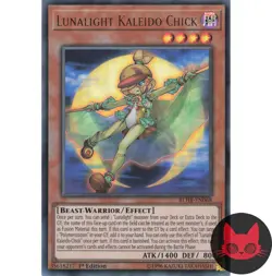 Yugioh Lunalight Kaleido Chick BLHR-EN068 Ultra Rare 1st Edition NM - Image 1