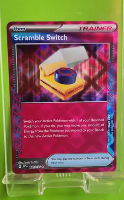 Scramble Switch 186/191 - Ace Spec Rare - Surging Sparks - Pokemon Card - Image 1