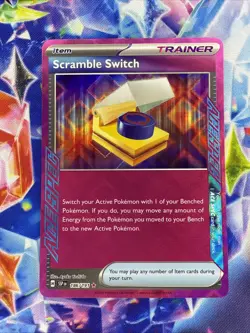 Scramble Switch - 186/191 - Ace Spec Rare - Surging Sparks - Pokemon Card - Image 1