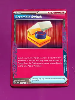 Scramble Switch 186/191 S&V Surging Sparks Ace Spec Holo Rare Pokemon Card - Image 1