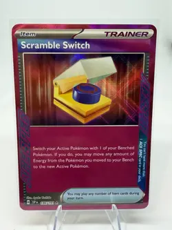 Scramble Switch - 186/191 - Ace Spec - Surging Sparks - Pokemon Card - Image 1