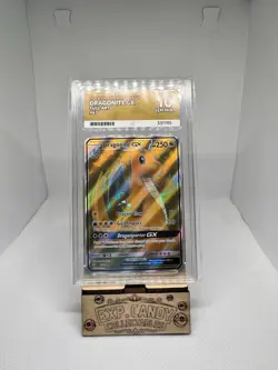 Pokemon Dragonite GX Card Dragon Majesty 67/70, Graded Ace 10 Gem MT - Image 1