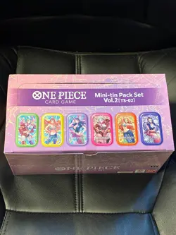 ONE PIECE Card Game MINI-TIN Pack Set Vol.2 Asia Exclusive Set di 12 tin💥 🔥🔝​ - Image 1