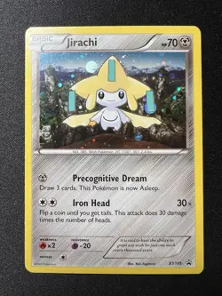 Jirachi XY195 Pokemon XY Promo Holo Rare Card - Image 1