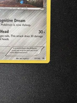 Jirachi XY195 Pokemon XY Promo Holo Rare Card - Image 4