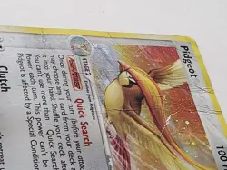 HOLO Pidgeot 10/112 DMG BG1F - FireRed LeafGreen Pokemon Card Midori Harada Art - Image 2
