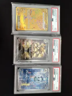 Lot Of 3 PSA 9 Pokemon Cards - Image 1