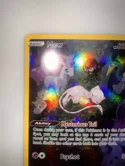 Pokemon Mew TCG Ultra Rare Holo Card Crown Zenith: Galarian Gallery #GG10/GG70 - Image 2