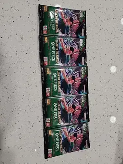 5x Legacy of the Master Booster Pack One Piece Card Game OP-12 - Image 1