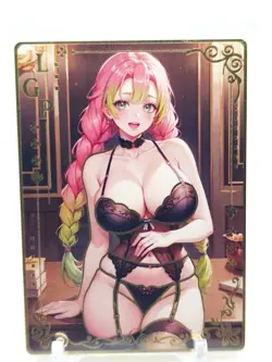 Goddess Story - Gold Metal Waifu Card - Mitsuri Kanroji - Image 1