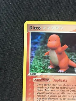 Ditto Charmander 37/113 Reverse Holo Delta Species Yuka Morii Pokemon Card - Image 2