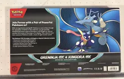 Pokemon TCG Greninja EX & Kingdra EX Special Collection Box - NEW SEALED - Image 2