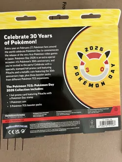 Pokemon TCG: Pokemon Day 2026 Collection Box - Brand New And Sealed - Image 2