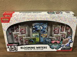 POKEMON TCG: Scarlet & Violet 151 -Blooming Waters Premium Collection - 2 Boxes - Image 1