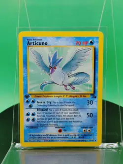 Articuno 17/62 1st Edition Fossil Set Non Holo Rare 1999 English Pokemon WoTC - Image 1